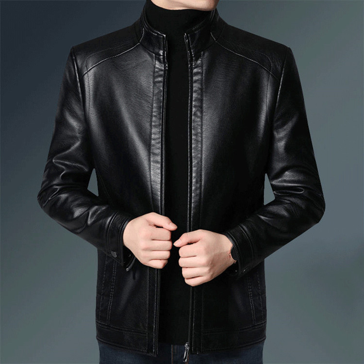 男士真皮皮衣